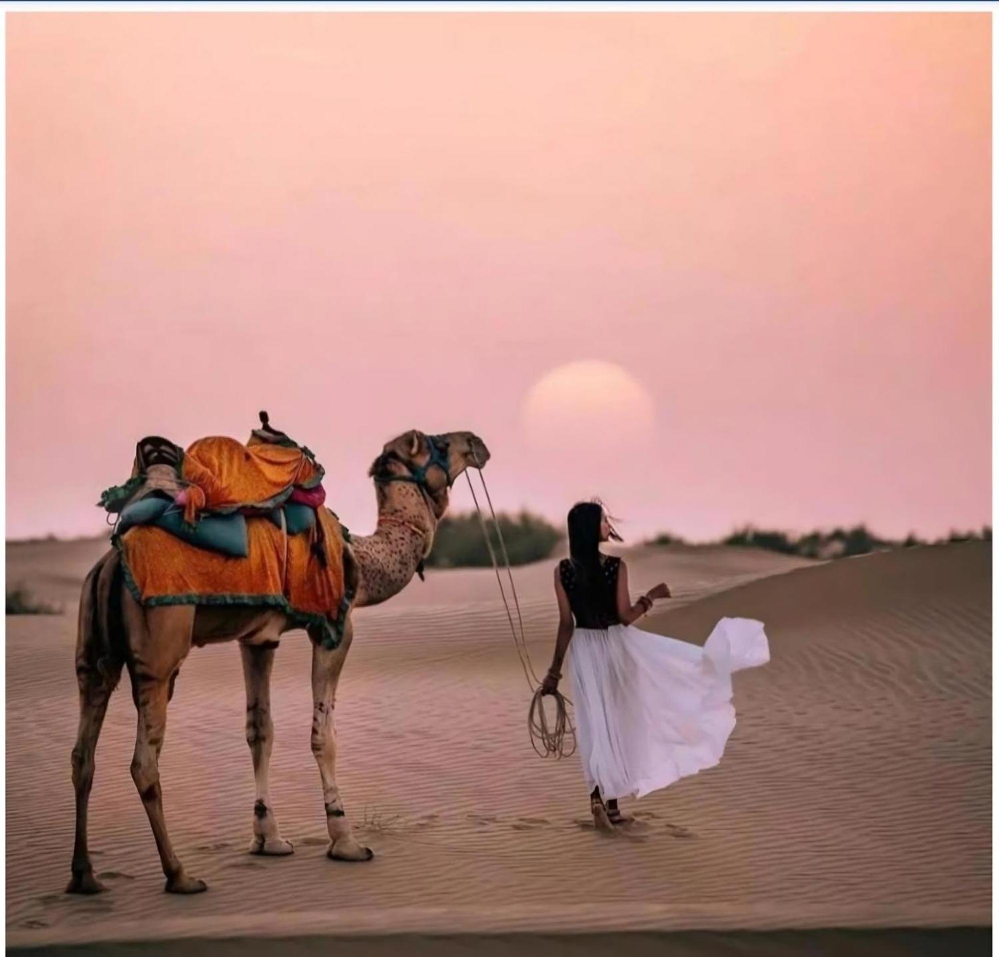 Desert Drop Resort Jaisalmer Sam ภายนอก รูปภาพ